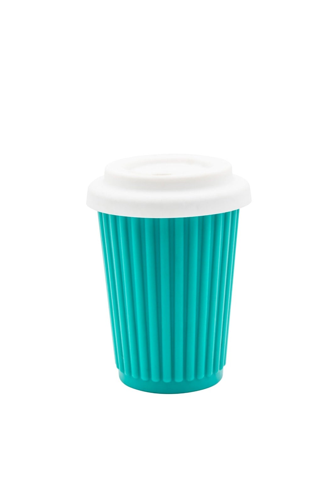 Ribbed Travel Cup with Lid