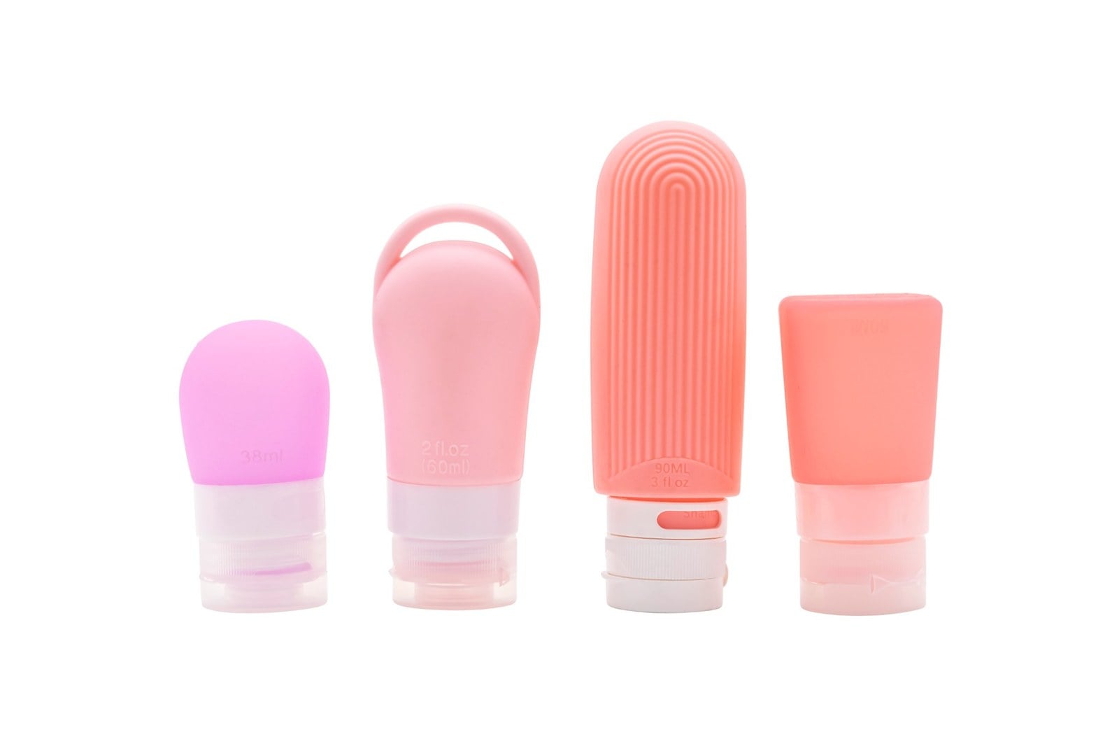 Silicone Travel Squeeze Bottle Range