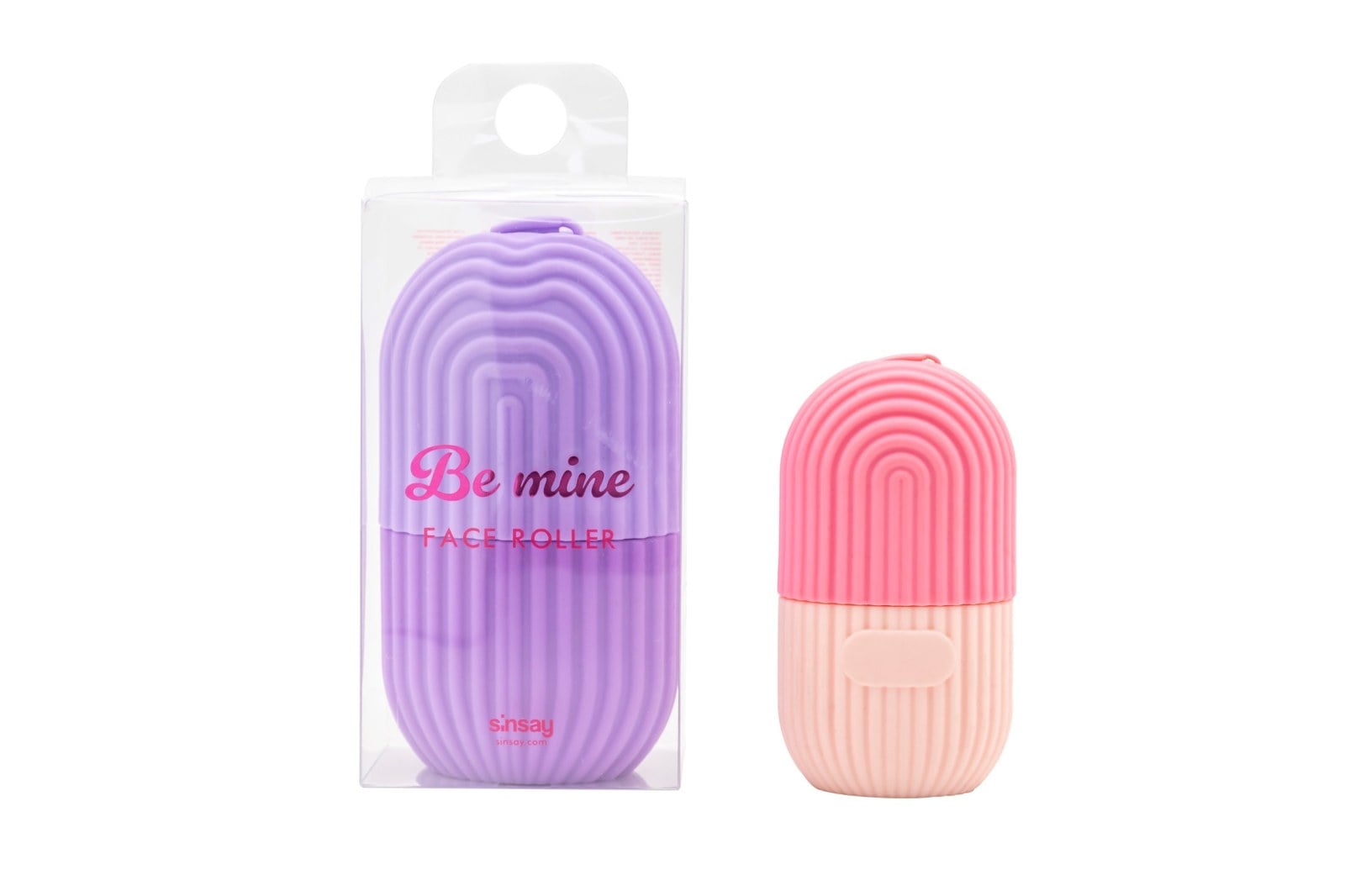 Ribbed Silicone Facial Ice Mould