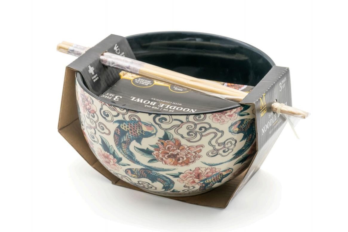 Ceramic Noodle Bowl Set