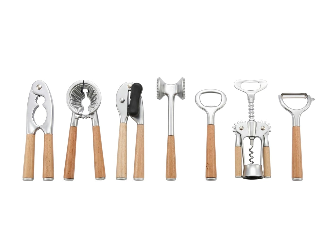 MKW02 Wood Handle Wine Accessories
